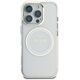 Etui Guess IML Metal Colored Circle      Classic Logo MagSafe do iPhone 16 Pro biały