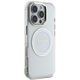 Etui Guess IML Metal Colored Circle      Classic Logo MagSafe do iPhone 16 Pro biały