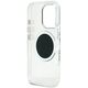 Etui Guess IML Metal Colored Circle      Classic Logo MagSafe do iPhone 16 Pro Max czarny