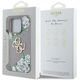 Etui Guess Grained Roses Big 4G logo do  iPhone 16 Pro fioletowy