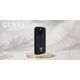 Etui Guess Grained Hot Stamp Peony       Triangle Logo MagSafe do iPhone 16 Pro Max czarny