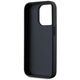 Etui Karl Lagerfeld Saffiano Athleisure  Stripes Cord do iPhone 15 Pro czarno-czerwony