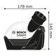 Bosch Pokrywa odsysająca GDE 115/125 FC-T (1600A003DK)