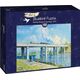 Bluebird Puzzle Puzzle 1000 Widok na most kolejowy w Argenteuil, Claude Monet