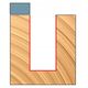 Frez 50-10406P 15X20X60X6,0