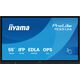 iiyama TE6513A-B1AG signage display Interaktywny płaski panel 163,8 cm (64.5") Wi-Fi 450 cd/m² 4K Ultra HD Czarny Ekran dotykowy Procesor wbudowany Android 18/7