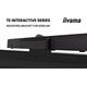 iiyama TE6513A-B1AG signage display Interaktywny płaski panel 163,8 cm (64.5") Wi-Fi 450 cd/m² 4K Ultra HD Czarny Ekran dotykowy Procesor wbudowany Android 18/7