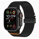 TECH-PROTECT NYLON CLASP APPLE WATCH 6 / 7 / 8 / 9 / 10 / SE / ULTRA 1 / 2 (44 / 45 / 46 / 49 MM) BLACK