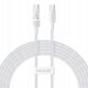 Kabel Baseus Gem Typ C-Typ C 100W 2m (biały)