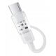 Kabel Baseus Gem Typ C-Typ C 100W 2m (biały)