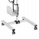 MACLEAN WÓZEK STAND PROFESJONALNY, MOBILNE STANOWISKO KOMPUTEROWE NA KÓŁKACH, MAX 17"-32", MAX 20KG MC-793 W