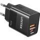 Ładowarka Unitek Unitek Ładowarka sieciowa, 1x USB-A, 1x USB-C, QC, PC 3.0, 20W, czarna