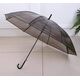 Aptel Składany PARASOL Parasolka 91cm przezroczysty czarny BQ13G