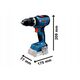 GSB18V-65 AKUM.WKR.UD 2xGBA18V 2.0A L-C