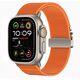 TECH-PROTECT NYLON CLASP APPLE WATCH 6 / 7 / 8 / 9 / 10 / SE / ULTRA 1 / 2 (44 / 45 / 46 / 49 MM) ORANGE