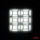 Lampa robocza szperacz led awl60 69w 6500k 7200lm 12v 24v amio-04201