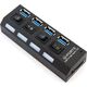 HUB USB Aptel AK244B 4x USB-A 3.0 (2335-uniw)