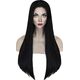 ATL BQ3E Peruka włosy 80cm czarne cosplay