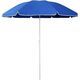 Aptel Rozkładany PARASOL ogrodowy plażowy łamany przeciwsłoneczny 170cm niebieski AG228B