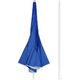 Aptel Rozkładany PARASOL ogrodowy plażowy łamany przeciwsłoneczny 170cm niebieski AG228B