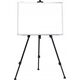 LeanToys Zestaw Tablica Magnetyczna 90x60cm na Stojaku Magnesy Pisaki Gąbka LEAN Toys