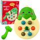 Gra Zrecznościowa Mini Whack A Mole Dinozaur W Jajku Zielony LEAN Toys