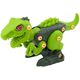 Dinozaur Do Rozkręcania Skręcania Zielony Wiertarka DIY LEAN Toys