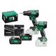 HIKOKI.SET 18V KC18DE WBZ (DS18DE + WH18DE) 2x5.0Ah MV HSC