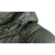 Kurtka Mix&Match, pikowana, puchowa, lekka, oliwkowo-czarna, rozmiar XXXL