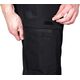 Spodnie robocze Mix&Match, 4 way stretch, czarno-pomarańczowe, rozmiar XL