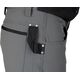 Spodnie robocze Mix&Match, 4 way stretch, z kaburami, Cordura, szaro-czarne, rozmiar S