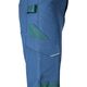 Spodnie robocze Mix&Match, 4 way stretch, granatowo-zielone, rozmiar L