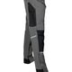 Spodnie robocze Mix&Match, 4 way stretch, z kaburami, Cordura, szaro-czarne, rozmiar XS