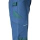 Spodnie robocze Mix&Match, 4 way stretch, granatowo-zielone, rozmiar XS