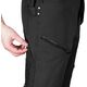Spodnie robocze Mix&Match, 4 way stretch, z kaburami, Cordura, czarne, rozmiar XXL