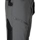 Spodnie robocze Mix&Match, 4 way stretch, z kaburami, Cordura, szaro-czarne, rozmiar M