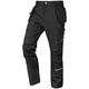 Spodnie robocze Mix&Match, 4 way stretch, z kaburami, Cordura, czarne, rozmiar XS