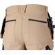 Spodnie robocze Mix&Match, 4 way stretch, z kaburami, Cordura, beżowo-czarne, rozmiar XXL