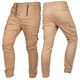 Spodnie robocze OUTDOOR, typu jogger, beżowe, rozmiar XXXL