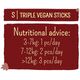 Duvo+ GARDEN BITES VEGAN TRIPLE STICKS "S" 13cm 70τμχ (η οθόνη περιέχει 70τμχ x 3)