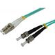 Intellinet Network Solutions Światłowód krosowy ST-LC duplex 1m 50/125 OM3 (305809)