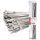 Opaski zaciskowe metalowe ze stali nierdzewnej 7.9x600mm 100 szt. amio-04327