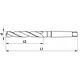 Wiertło do metalu Baildon DIN 345 RN NWKc 31 mm, HSS (S), 301-180 mm (chwyt MK3)