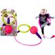 Skakanka Skipper Hula Hop Na Nogę Różowa Diody LED
