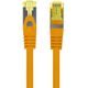 PATCHCORD ΚΑΤ.6A S/FTP LSZH CU 15M ΠΟΡΤΟΚΑΛΙ FLUKE PASSED LANBERG