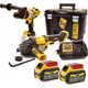 Zestaw elektronarzędzi Dewalt DEWALT.COMBO KIT 18V DCK2016T2T (DCD999 + DCG418) 2x6.0Ah
