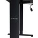 EGON 1100 Biurko elektryczne: Czarne Carbon | Schreibtisch Elektrisch: Schwarz Carbon | Electric desk: Black Carbon