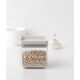 Brabantia Pojemnik kwadratowy Tasty+ 0,7l jasny szary 122446