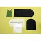 Brabantia OCHRONNE POKROWCE NA UBRANIA 3 SZT.CZARNE 149580