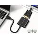 Προσαρμογέας CONCEPTRONIC HDMI -> VGA 1080P 60Hz 0.25m μαύρο